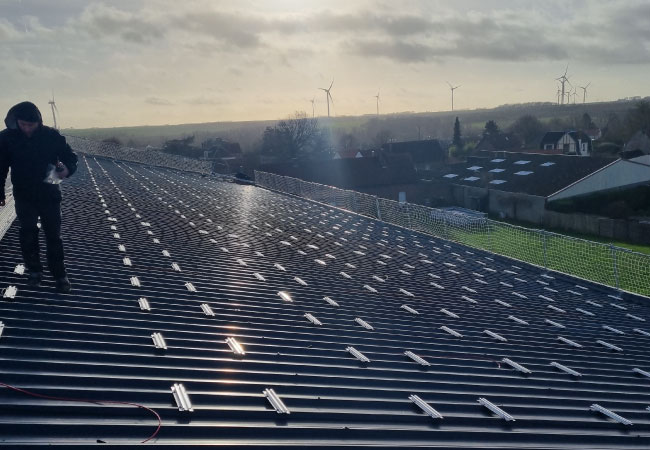 panneaux solaires de Croisilles