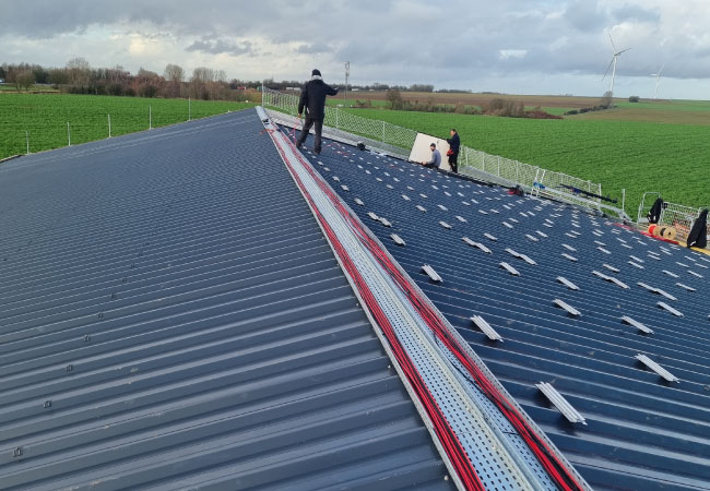 panneaux solaires de Croisilles