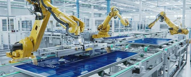 production de panneau photovoltaïque